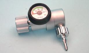 Katalog Nr. 18 Falke Easy mit Flow Medizinischer Kompaktdruckminderer nach DIN EN 738-1 für Sauerstoff, mit fest eingestelltem Flow 6 l/min, 250 kpa, Betriebsdruck max.