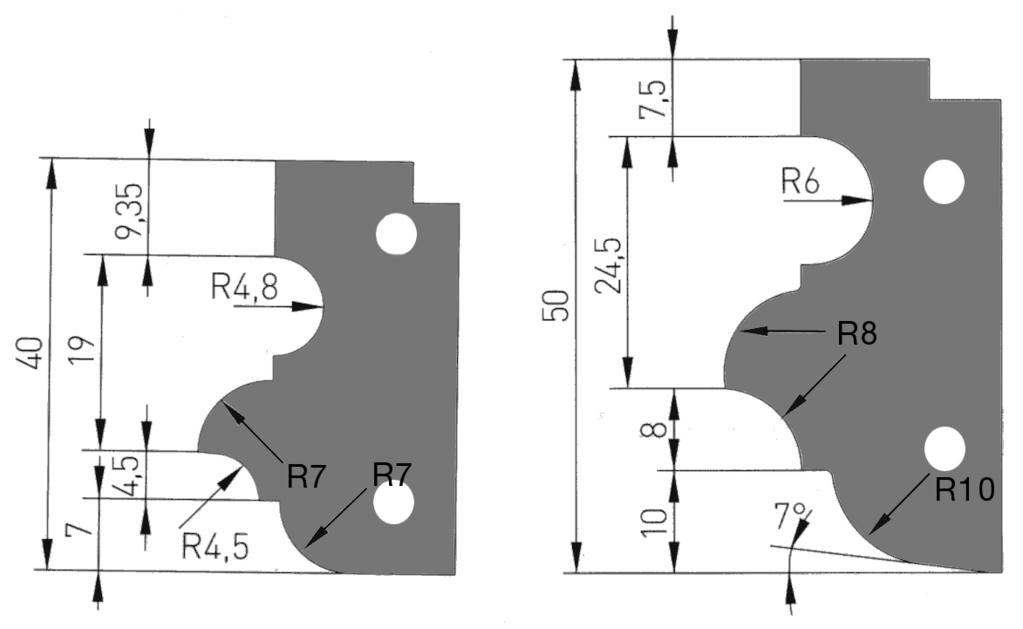 WPL-Multiprofilfräser Type 3032 Handvorschub/MAN.