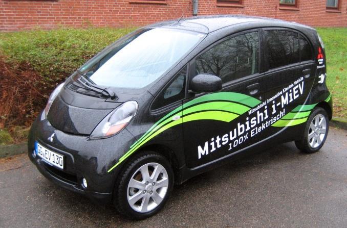 5. Mitsubishi i-miev - 4 Jahre Leasing ohne Anzahlung - 10.000/15.000 km im Jahr frei, Mehrkilometer = 9,5 Cent, Minderkilometer = 4,2 Cent ab einer Überschreitung von 2.