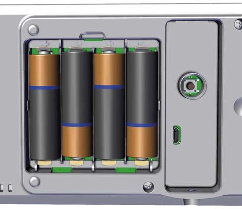 Wartung und Service 14 Wartung und Service 14.1 Batterietausch Beachten Sie beim Batterietausch: Keine wiederaufladbaren Batterien verwenden. Nur neue Batterien gleichen Typs einsetzen.