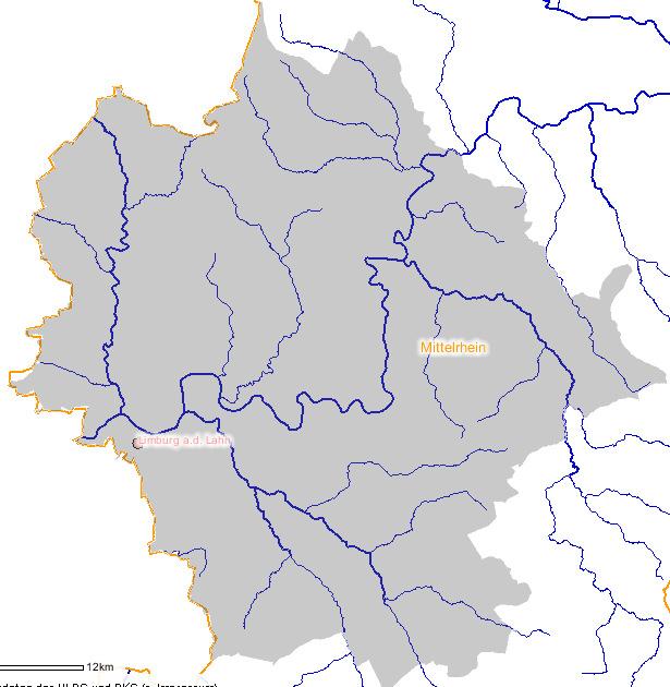 Maßnahmen im zur WRRL Gewässer im Das Maßnahmenprogramm zur Umsetzung der Wasserrahmenrichtlinie in Hessen bezieht sich nur auf diese Gewässer! Insgesamt: ca. 280 km im (Hessen: 8.