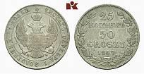 Dazu: 15 Kopeken (1 Zloty) 1840 (Bitkin 1173).
