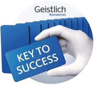 GmbH Geistlich Biomaterials Vertriebsgesellschaft mbh Schneidweg 5 D 76534 Baden-Baden Telefon 07223 9624 0 Telefax 07223 9624 10