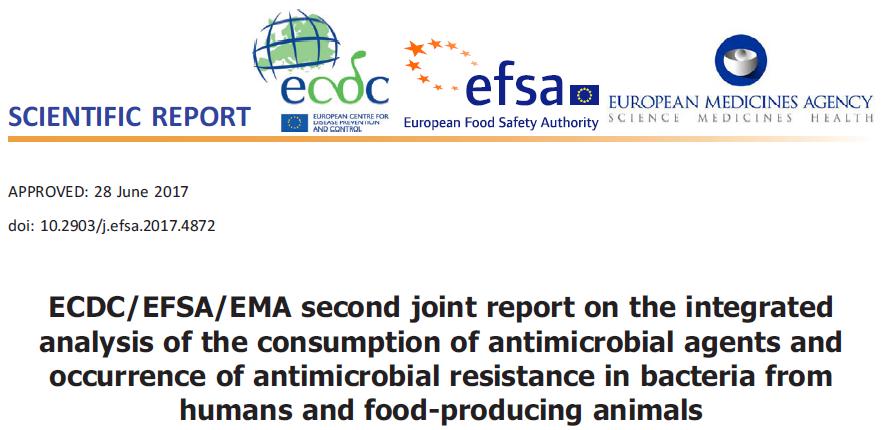 ECDC Report 2017: Antibiotikagebrauch in Mensch und Landwirtschaft Detaillierter Bericht über Zusammenhang Antibiotikagebrauch und Resistenzraten European Centre for Disease Prevention and Control