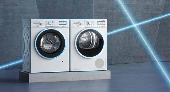 Hausarbeit. Jetzt ganz ohne Arbeit. Bedienen Sie Ihre Siemens Wäschepflegegeräte einfach und intuitiv mit Home Connect. Für mehr Freiheiten, weniger Sorgen und immer beste Ergebnisse. Waschmaschinen.