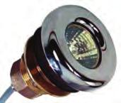 HALOGENSCHEINWERFER EINSÄTZE UND NISCHEN Rg5 / Gbz10 01419 E Halogen-Scheinwerfereinsatz Rg5 (4240020) Lampe 50 W / 12 V, Blende V4A D 110 mm, passend zu Einbaunische 01418 inkl.