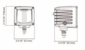 PIAA wendet auch für den kleinsten Scheinwerfer dieser Baureihe die Reflektor-Technik an, die maximale definierte