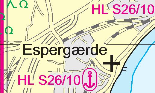 390 E S28 Samsø Belt Samsøbælt: streiche AIS bei Tn E20C auf Pos