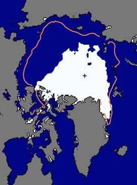 Kipp-Punkte: Eisbedeckung der Arktis im
