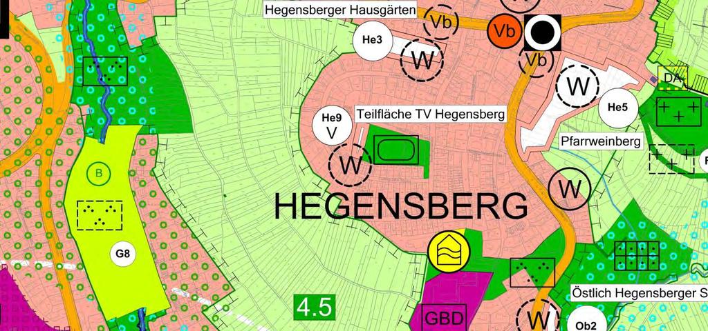 Geplante Ausweisung von Wohn- und Mischbauflächen 141 Der Gebietsentwicklung stehen aus städtebaulicher Sicht wie auch in Bezug auf raumordnerische Ziele und Schutzgebietskulissen keine