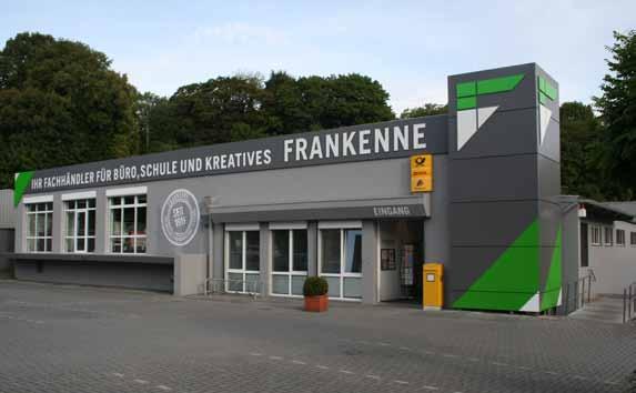 Frankenne Frankenne: Teamorientierter Fachhändler für Büro, Schule und Kreatives mit zeitlosen Prinzipien.