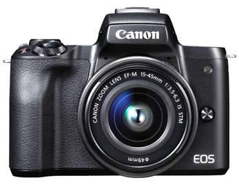 Canon EOS M50 + 15-45mm IS STM + 32 GB Speicherkarte +