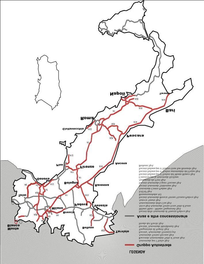ASTRA 26 Abb. 9: Abgabepflichtige Autobahnen in Italien Auch in Frankreich haben Strassenbenutzungsgebühren bereits lange Tradition.