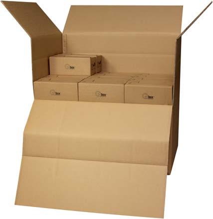 zweiwellige Wellpappkartonagen Containerkartons 0224782 Artikel-Nr Wellpapp-Faltkiste Bezeichnung 780 Abmessung x 580 x 800mm abklappbar Zusatz bei 600mm Zusatzrillung bei 600mm 2.