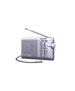 Kopfhörer-Ausgang (3,5 mm) Netz- oder Batteriebetrieb RF-2400D * RF-2400DEG-K Tragbares Radio Tragbares Radio mit Griff Radio-Tuner (UKW / MW) mit digitaler Sendersuche und AFC (Auto Frequency