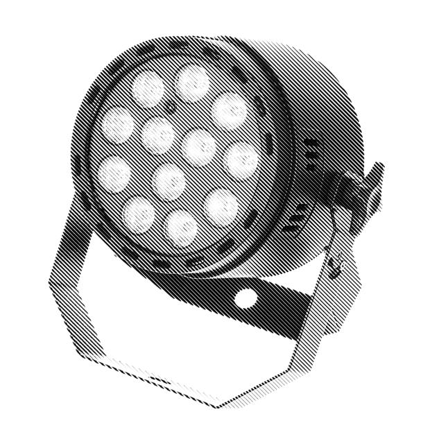 LED Pot 12 1W QCL