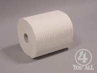Papierhandtücher Papierhandtuchrollen zur Innenabwicklung (Mini) Papierhandtuchrolle 1-lagig, hochweiß 100% Zellstoff, Ø 13 cm, Breite ca.