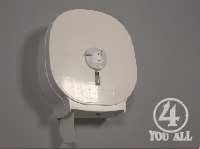 Toilettenpapierspender Toilettenpapierspender für Normalrollen Toilettenpapierspender ABS-Kunststoff, weiss, für