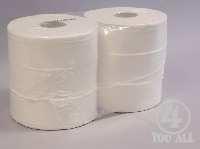 000 Blatt / Karton Toilettenpapier Jumborollen (Mini) Jumborolle 2-lagig,