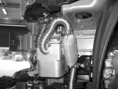 Schraube M6x0, Federring Abgasleitung