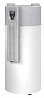 Außenluft: BWP 30HS/HSD Brauchwasser-Wärmepumpe mit LC-Display zur Warmwasserbereitung bis maximal 60 C