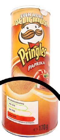 Bereits zum zweiten Mal sind Kartoffelchips der Marke Pringles von Procter & Gamble im foodwatch-test am stärksten mit Acrylamid belastet. Schon 2006 waren Pringles der große Testverlierer.