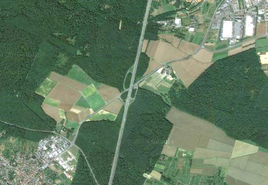 - 3 - Herstellung einer Geh- und Radwegverbindung zwischen Köppern und Rosbach v. d. Höhe, Die Maßnahme liegt in den Gemarkungen der Gemeinden Friedrichsdorf und Rosbach vor der Höhe.
