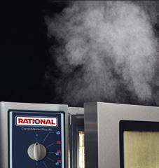 Dampfgenerator Der Generator mit neuer Dampfregelung liefert stets 100 % hygienischen Frischdampf für beste Speisenqualität.