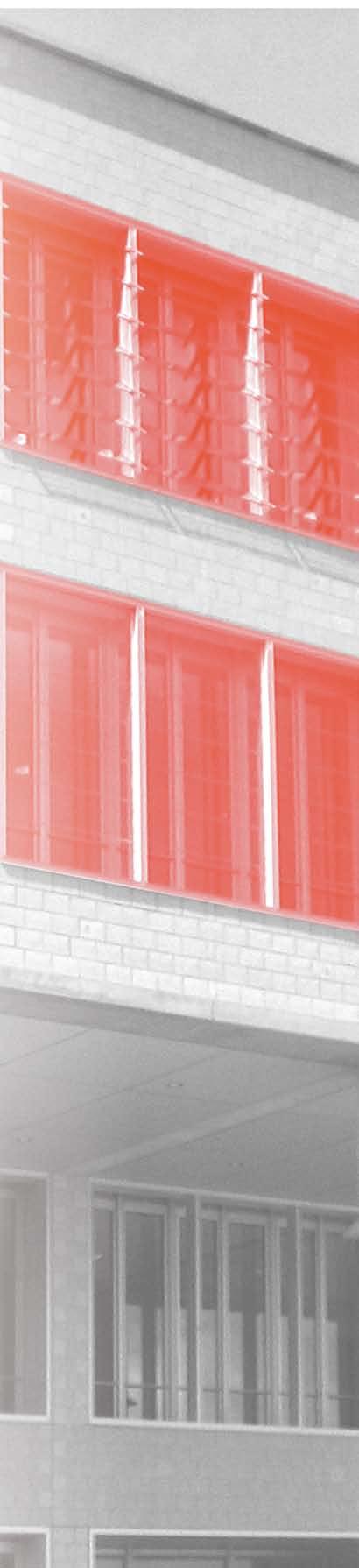 Ausführung Fieger Lamellenfenster werden auf Maß gefertigt. Dabei ist die Klappenanzahl, unter Berücksichtigung der optimalen Klappenhöhe zwischen 170 und 300 mm, frei wählbar.