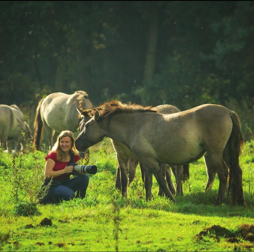 Pferdefotografin Friederike Scheytt.