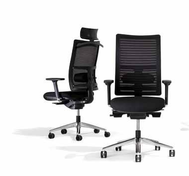 Neem plaats en u krijgt het aangename gevoel dat u zweeft. Ontdek de nieuwe lichtheid van onze ergonomische bureaustoelen.