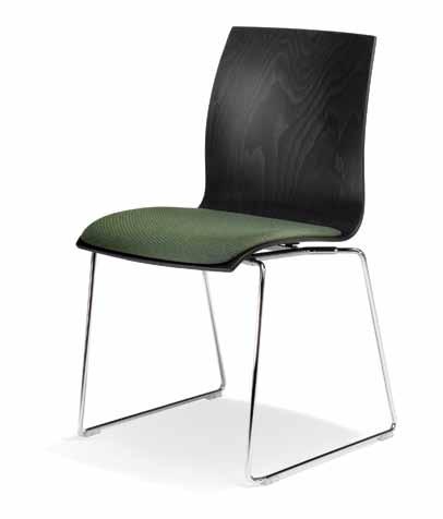 Please take a seat! The ergonomically shaped seat shell offers the best possible comfort. The upholstered pads provide even more comfort.