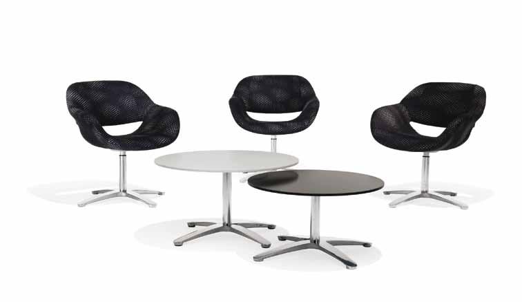 8200 VOLPE DESIGN BY NORBERT GEELEN Progressive and dynamic. Seating in a highly individual style with the appeal of a classic sculpture. The one-piece seat shell is soft, moulding to the body.