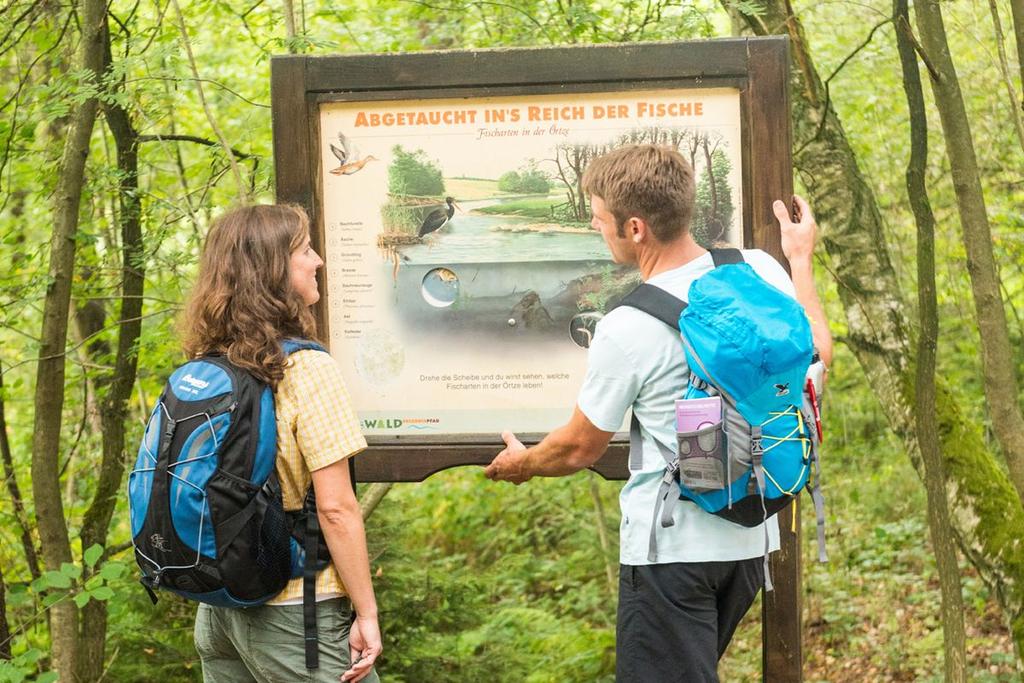 Länge: 18,35 km Start: Parkpatz Heidesee Ziel: Parkplatz Heidesee Überblick Die Wanderung erschließt das Örtzetal zwischen Hermannburg und Poitzen mit naturnahen Heidebächen, einem See, viel Wald und