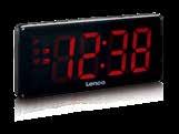 LED-Bildschirm PLL FM Radio 10 Stationsspeicher für FM Zwei Weckzeiten Sleeptimer Schlummerfunktion Weckfunktion mit