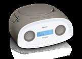 radio CD/MP3 player PLL FM radio with RDS LCD display USB playback Output power: 2 x 2 Watt (RMS)