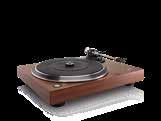 L-90X Plattenspieler Turntables Side view with cover Seitenansicht mit Deckel Side view without
