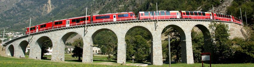 Bernina Express BEX 5-teilig ALLEGRA 3 teilig 1 Personenwagen 1. Kl.