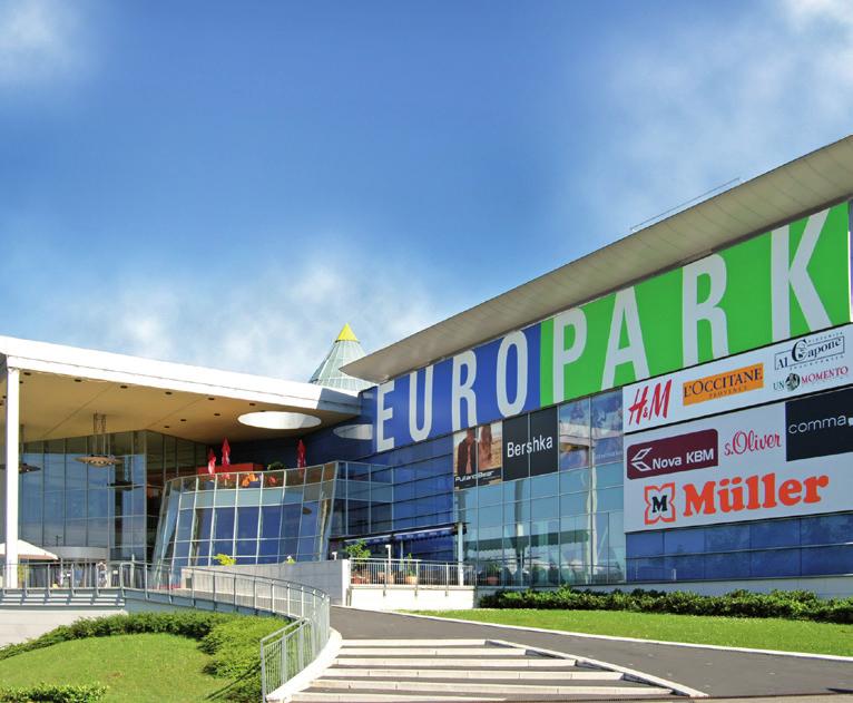 600 Anchor tenants INTERSPAR, Big Bang, P&C, H&M, Hervis, Humanic, Müller, Zara Special features E-vehicle charging station, family parking spaces, children s fun