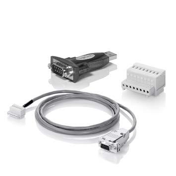 Stromversorgungen 2 Power supplies Kommunikationskabel / Signalausgangsstecker / USB Konverter Communication cable / Female plug / USB converter PV-KOK 2 / PV-CON / PV-USB/SERIELL PV-KOK: