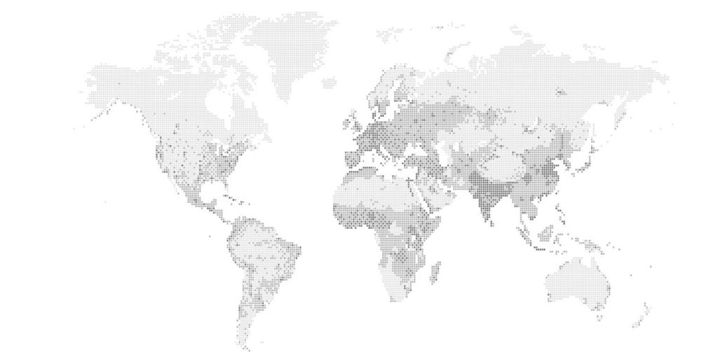 Verteilung der Weltbevölkerung populated unpopulated/rarely populated densely populated