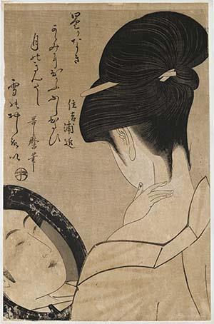 Schminkszene, Kitagawa Utamaro, um 1795/96,