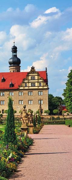 Schloss Weikersheim Ein Hauch deutscher Geschichte weht im Bad Mergentheimer Deutschordensschloss, das vom 16. bis ins frühe 18.