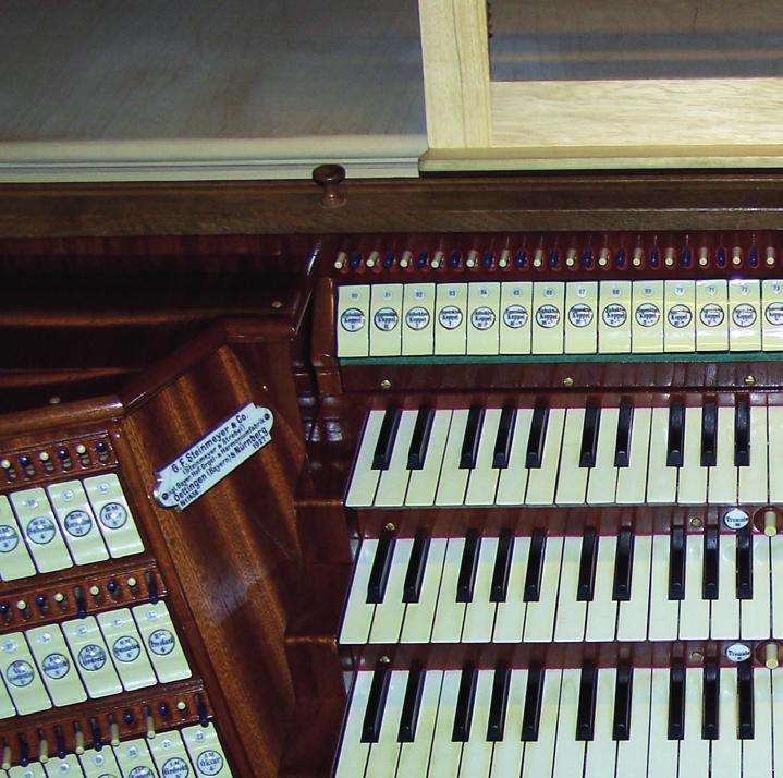 Disposition der Steinmeyer-Orgel (1927), op. 1438 Kath. Kirche Heilig Kreuz, Berlin-Wilmersdorf I.