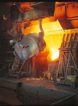 The intensive cooperation with the steel plant allows the continuous and holistic further development of more innovative rail steels, taking the relevant aspects of metallurgy, rolling and heat