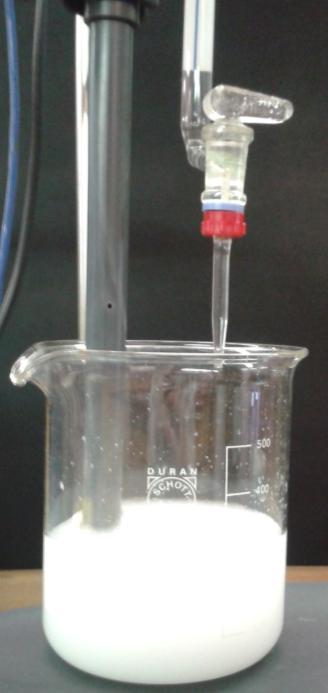 Reaktionsgleichung: Ag + (aq) + Cl - (aq) AgCl (s) Dieses Ausfällen ist durch die Überschreitung des Löslichkeitsproduktes von Silberchlorid bedingt, da eine übersättigte Lösung