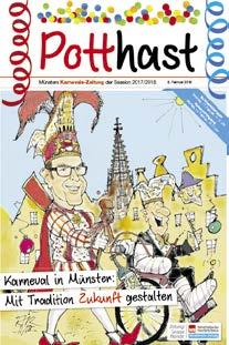 Anlässe & Feste Potthast Die Karnevalszeitung für Münster DO 28.02.
