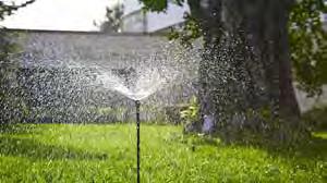 Microsprinkler Grünflächen Flächensprüher drucksensitiv Vario Spray Microsprinkler für Blumenbeete und Staudenflächen in Hausgärten.