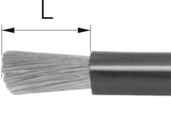 Anschlussart MPC-XAC Wenn Sie den MPC-XAC-Steckverbinder verwenden, ist es notwendig, starke Kabel mit