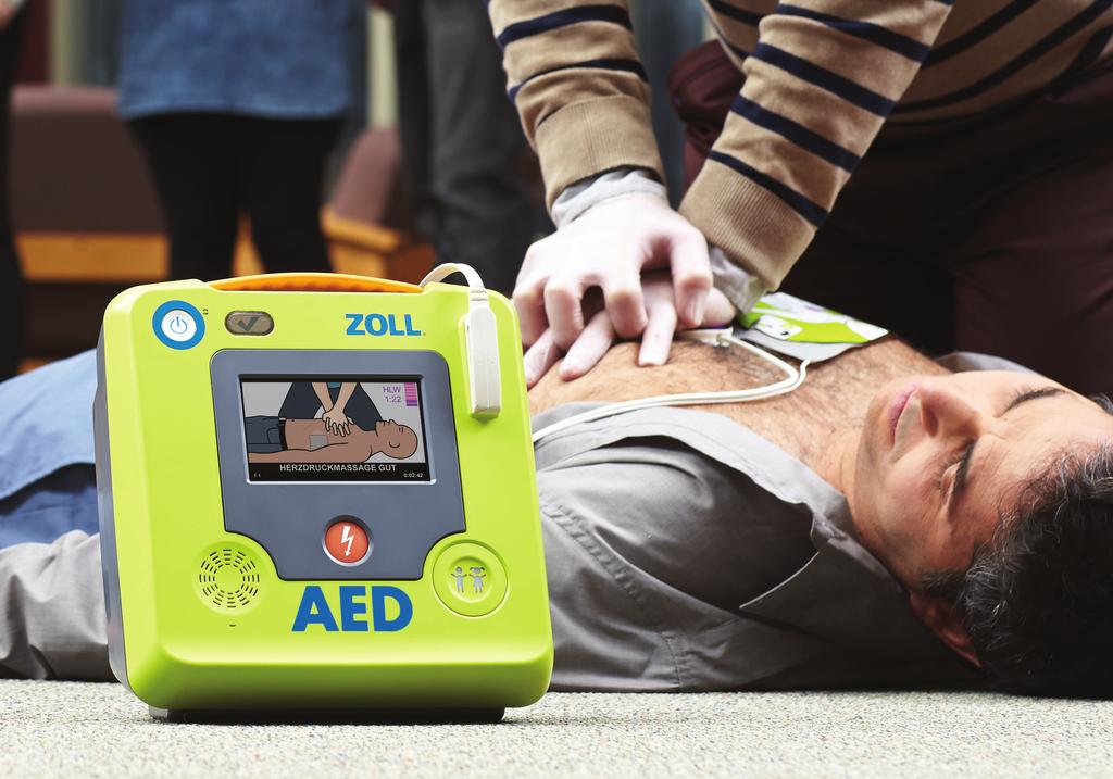 LEBENSRETTENDE LÖSUNGEN Nchts st mehr wert an enem AED, als das Leben, das durch hn gerettet werden kann.